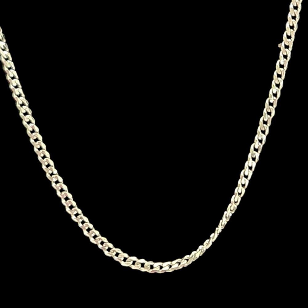 Mens Curb  Necklace